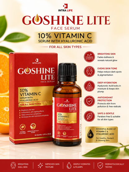 Vitamin C Serum with Hyaluronic Acid - 30ml