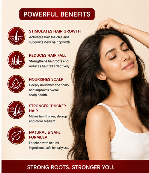 HairTime Hair Growth Serum | Advanced Hair & Scalp Care | Lightweight Non-Sticky | Men & Women | 100ml