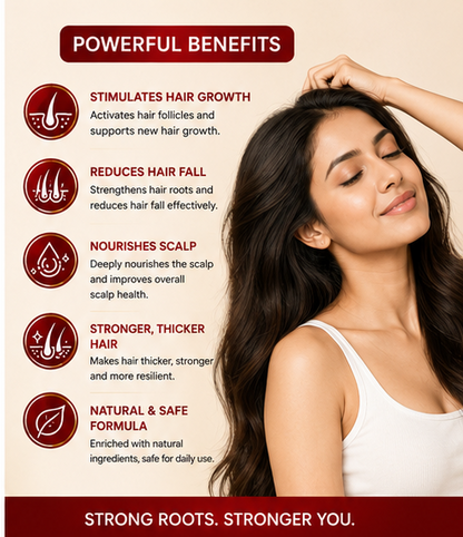 HairTime Hair Growth Serum | Advanced Hair & Scalp Care | Lightweight Non-Sticky | Men & Women | 100ml
