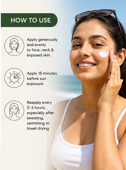 Lavoea SPF 50 PA++++ Broad Spectrum Sunscreen | UVA + UVB Protection | Lightweight, Non-Greasy Daily Sunscreen | With Niacinamide, Hyaluronic Acid & Aloe Vera | 100ml